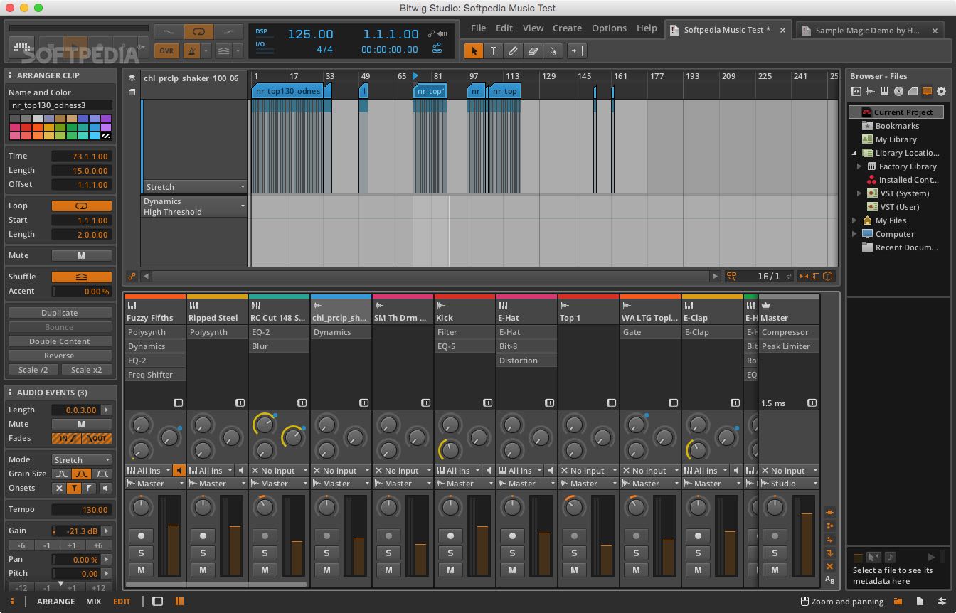 Bitwig Studio Mac 3.1.3 Download