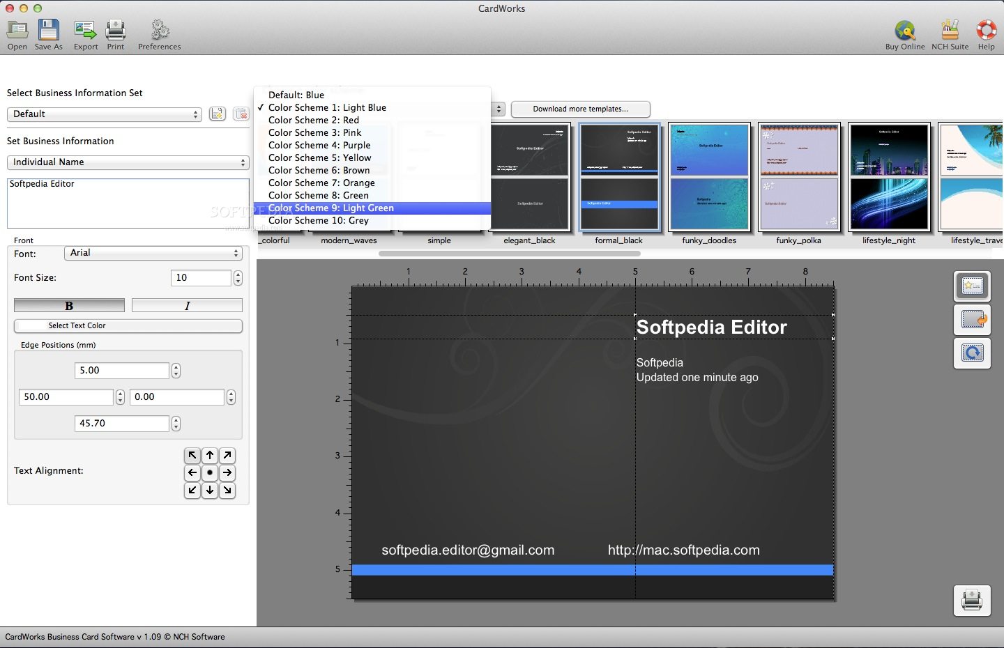 CardWorks Business Card Software (Mac) Download