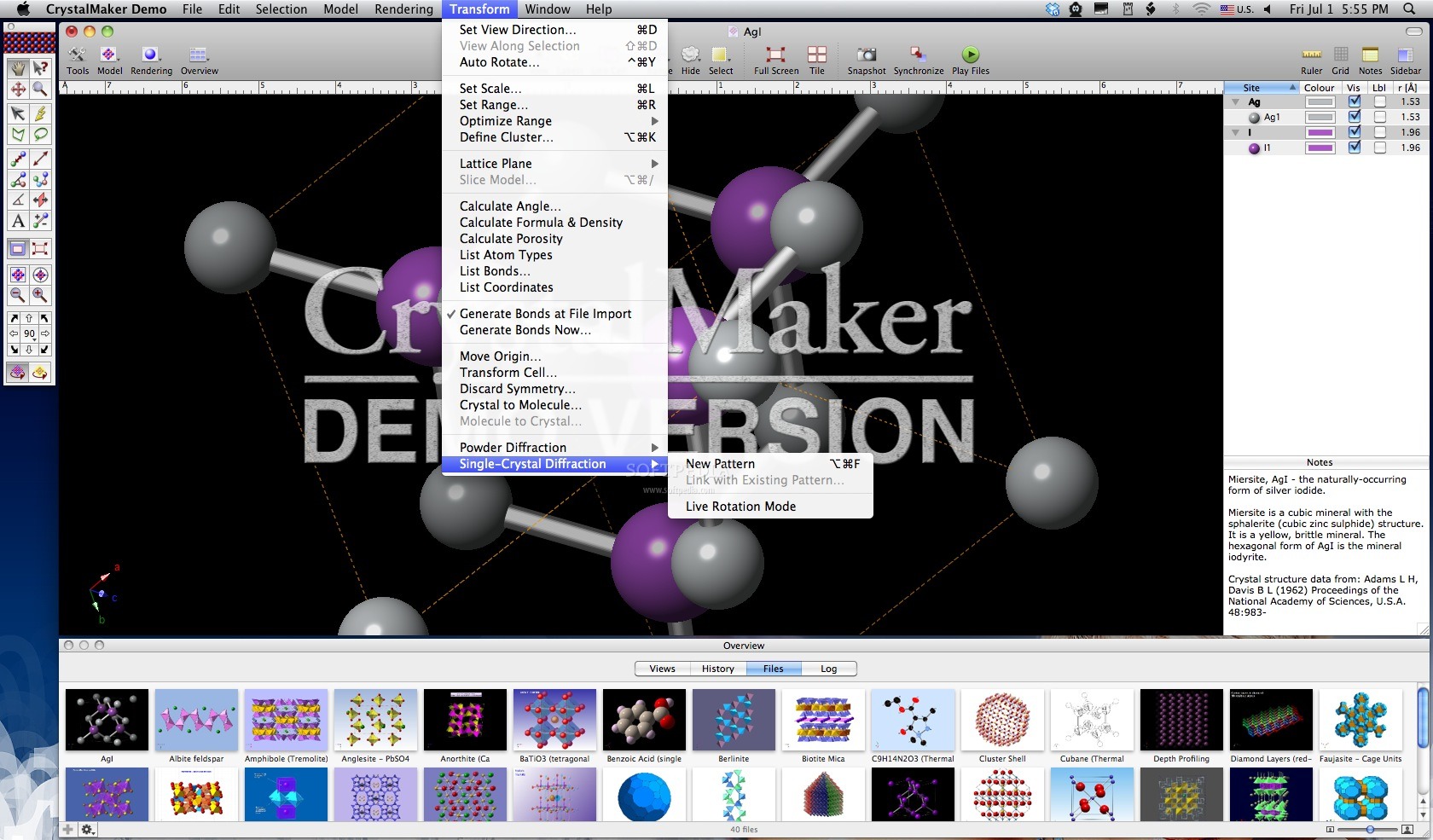 CrystalMaker Mac 10.5.1 Download