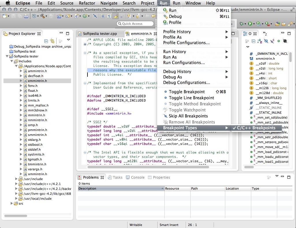 Eclipse IDE for C/C++ Developers 1.5.1 (Mac) Download