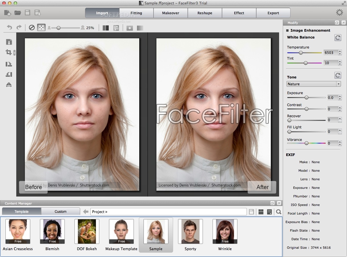 FaceFilter (Mac) Download, Review, Screenshots