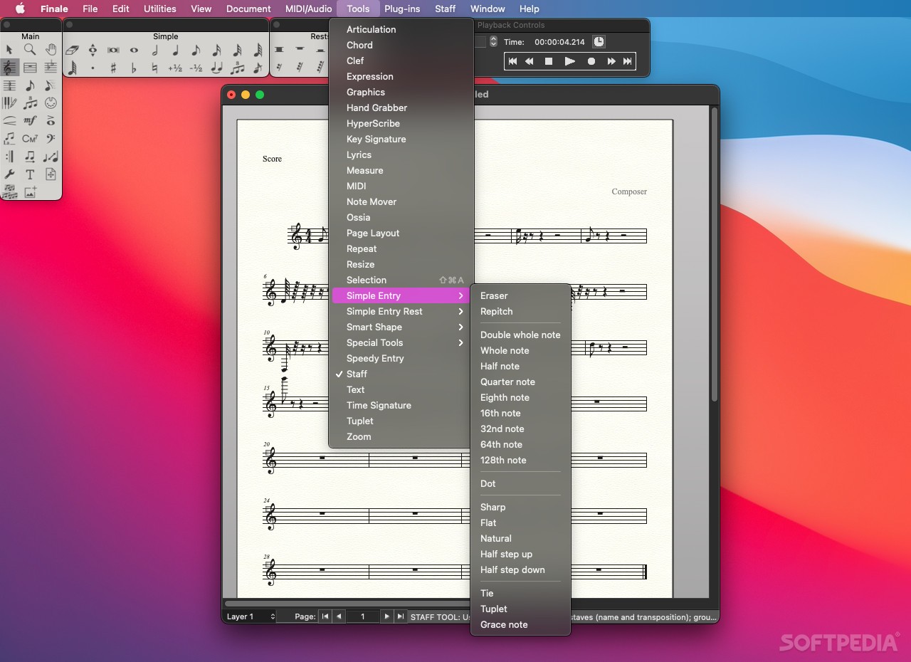 Finale Mac 27.0.0.782 Download