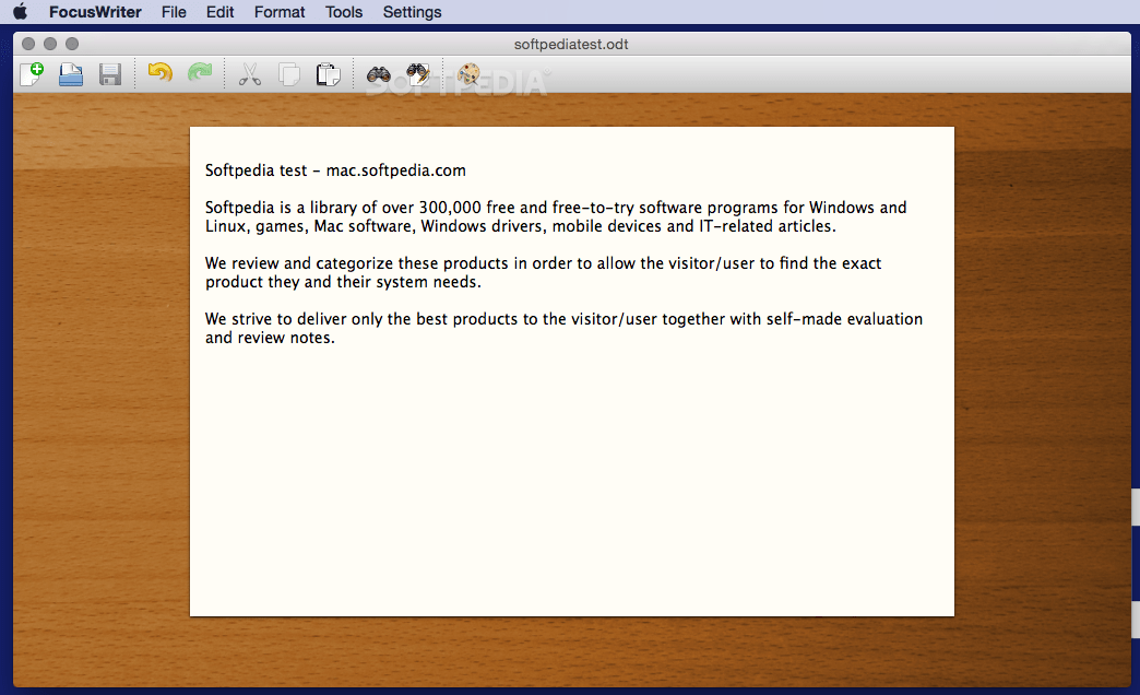 FocusWriter Mac 1.6.11 Download