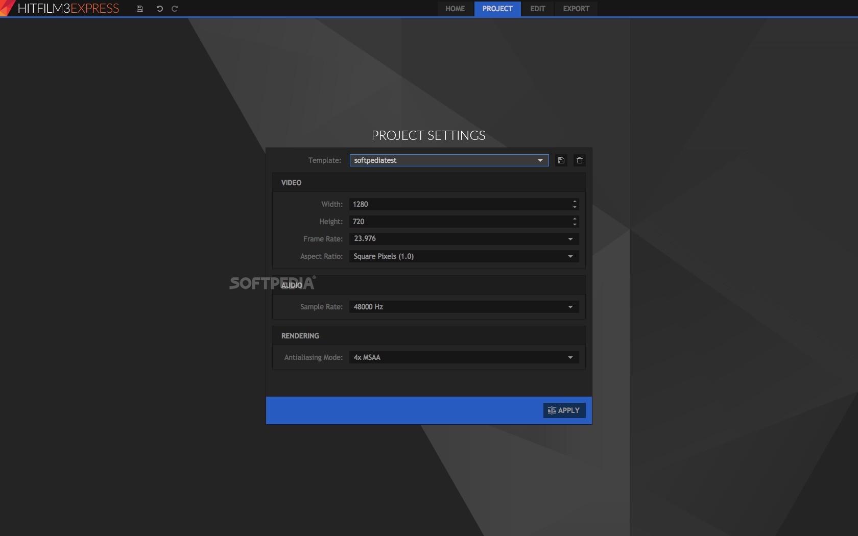 HitFilm Express (Mac) Download, Review, Screenshots