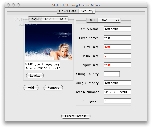 Fake Driver License Number Generator