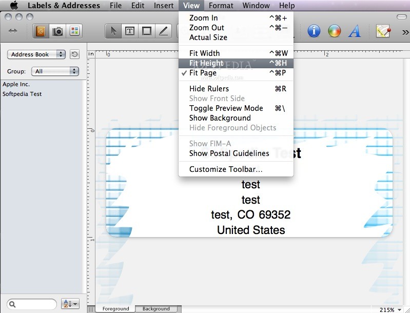 Labels & Addresses (Mac) Download