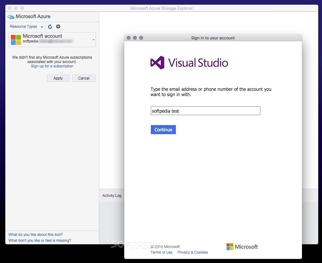 Microsoft Azure Storage Explorer (Mac) Download, Review, Screenshots