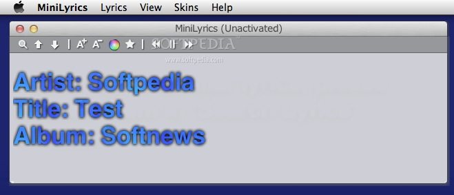 MiniLyrics Mac 7.6.49 Download