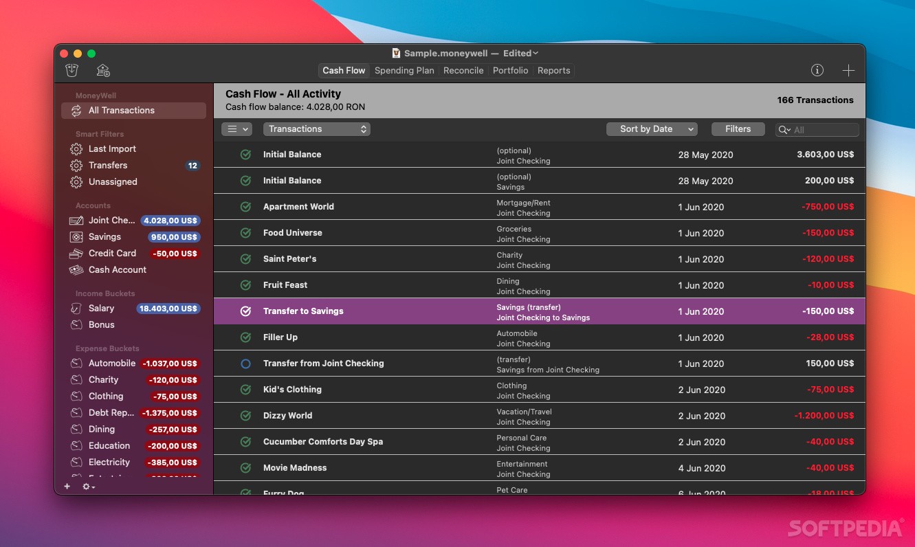 MoneyWell Mac 3.1.2 Download