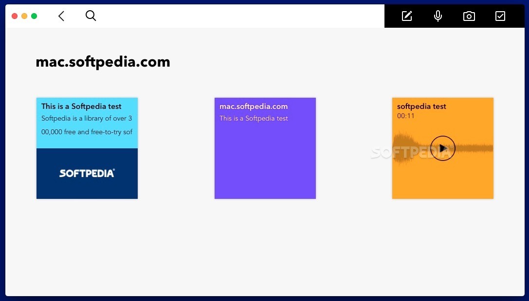 Zoho Notebook (Mac) Download, Review, Screenshots