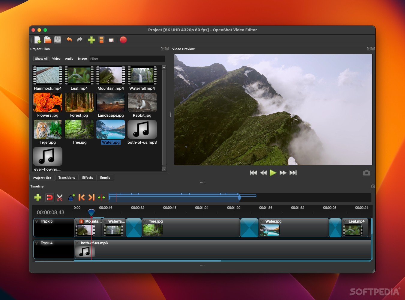OpenShot Video Editor (Mac) Download, Review, Screenshots