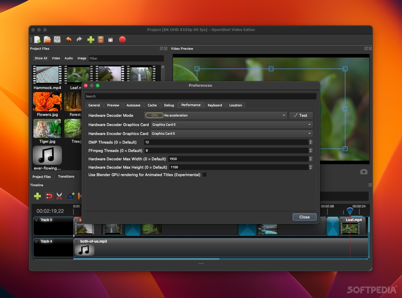 OpenShot Video Editor (Mac) Download, Review, Screenshots