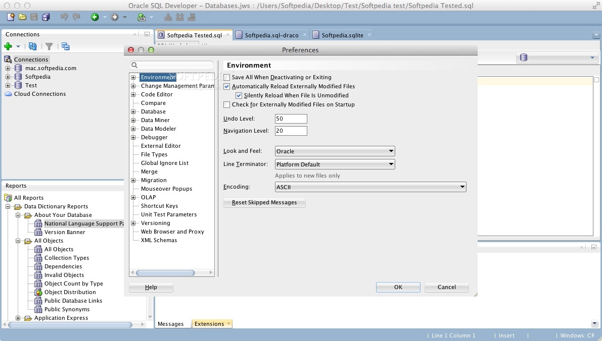 Oracle SQL Developer (Mac) Download & Review