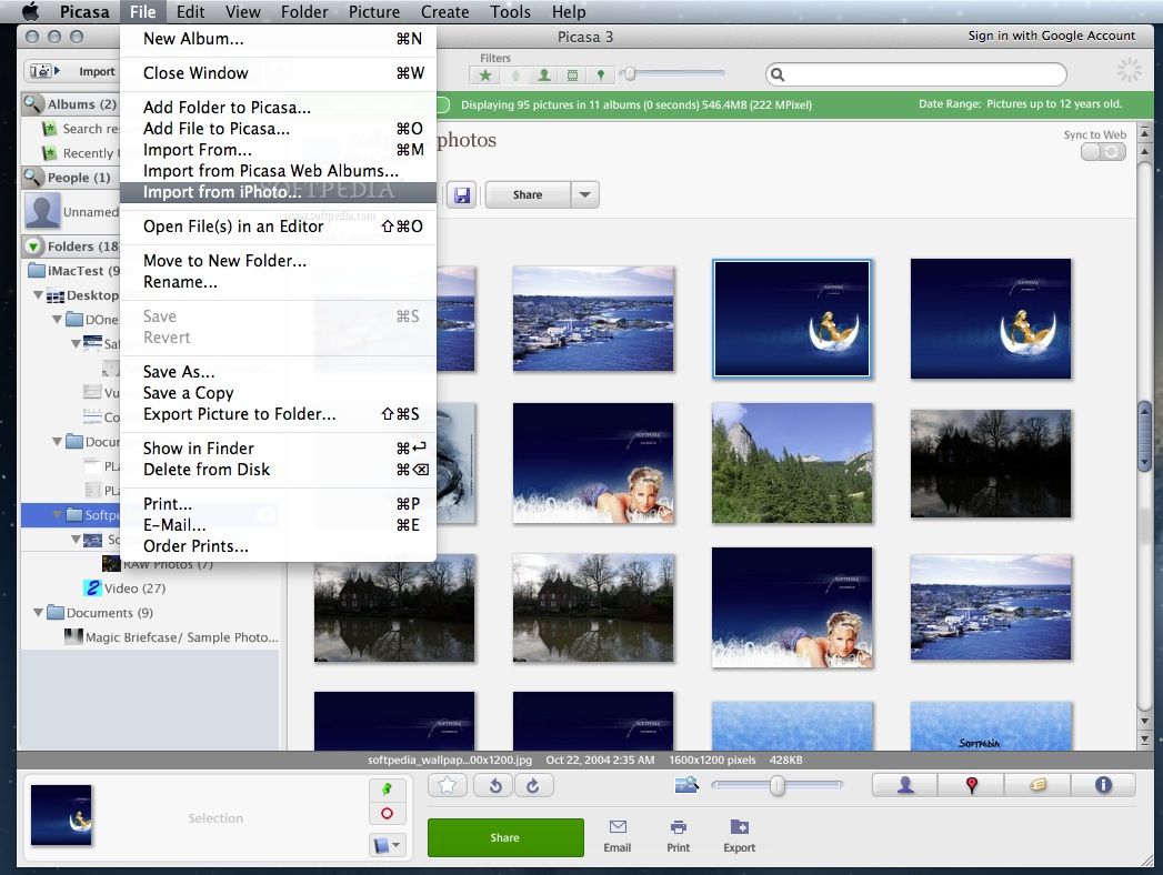 Picasa (Mac) Download