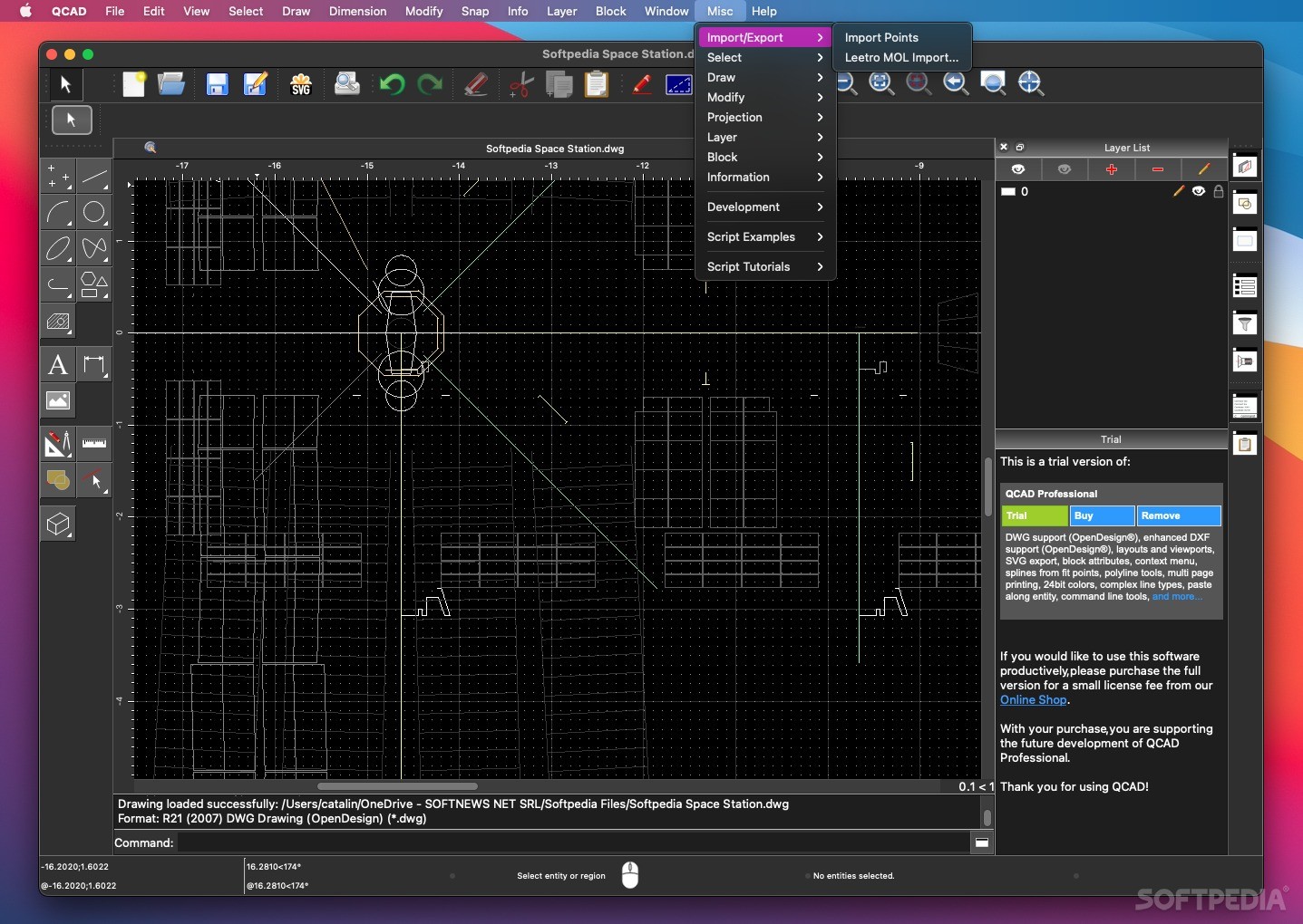 QCAD Professional Mac 3.26.2 Download