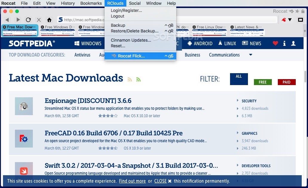 Roccat (Mac) - Download, Review, Screenshots