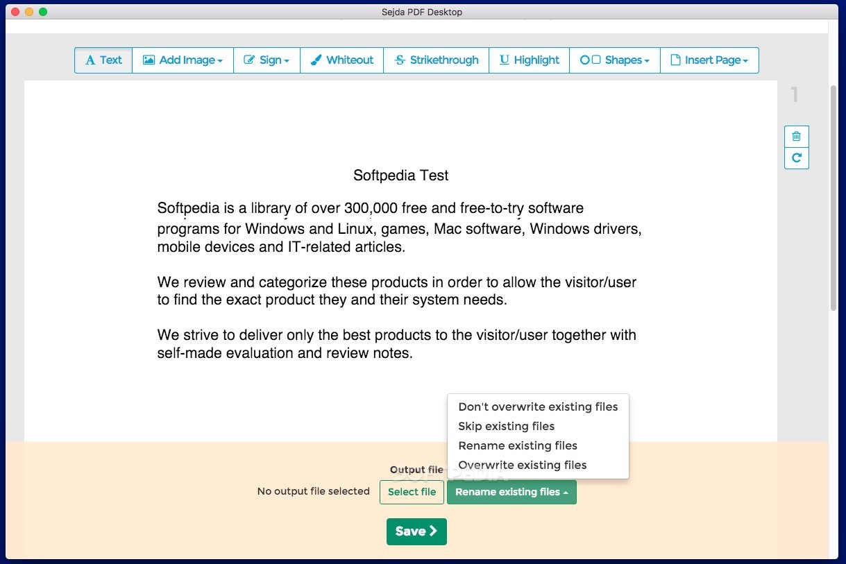 Sejda PDF Desktop Mac 7.1.6 Download