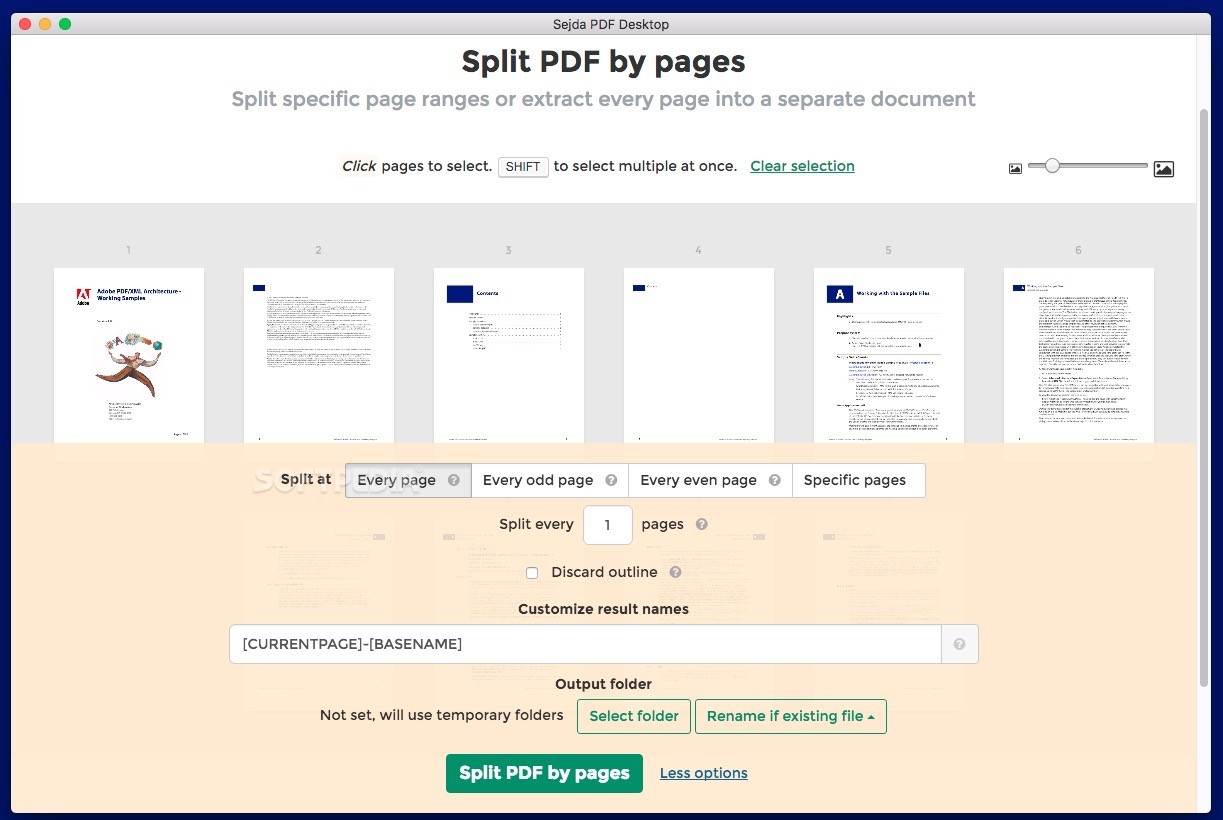 Sejda PDF Desktop Mac 7.1.6 Download