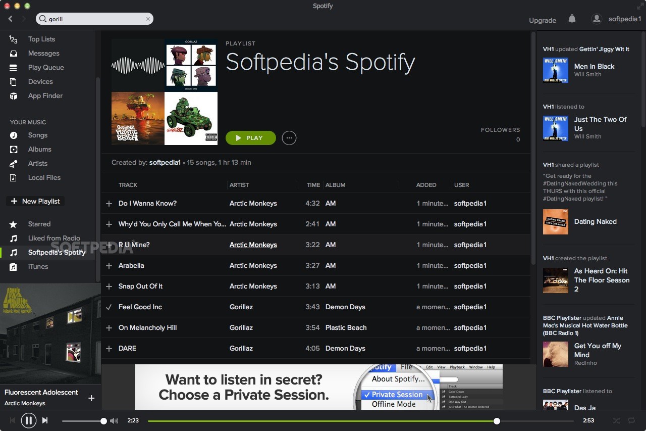 Spotify Mac 1.1.48.625 Download
