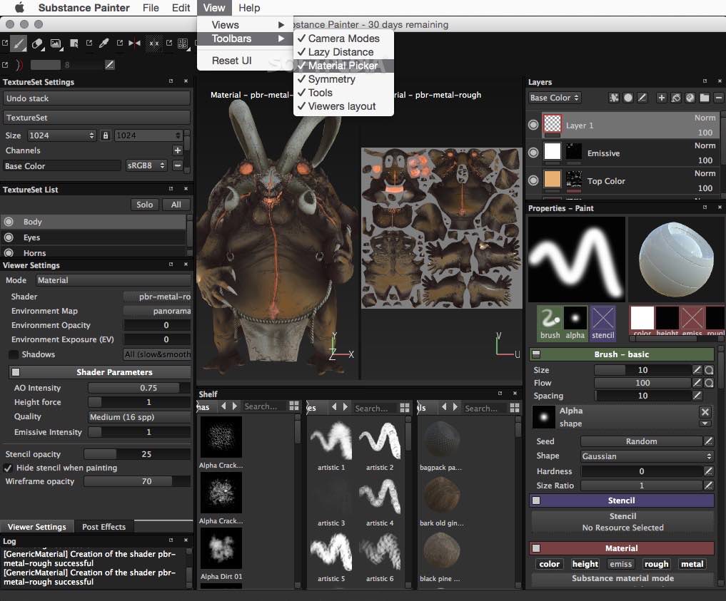 Substance Painter Mac 2020.1 Download