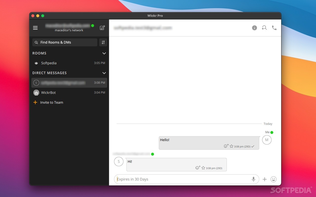 Wickr Pro (Mac) Download, Review, Screenshots