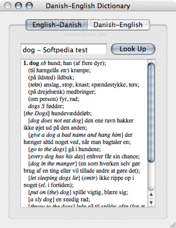 DanishEnglish Dictionary (Mac) Download