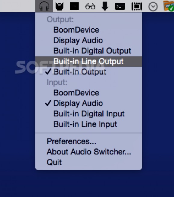 Audio Switcher (Mac) Download, Review, Screenshots
