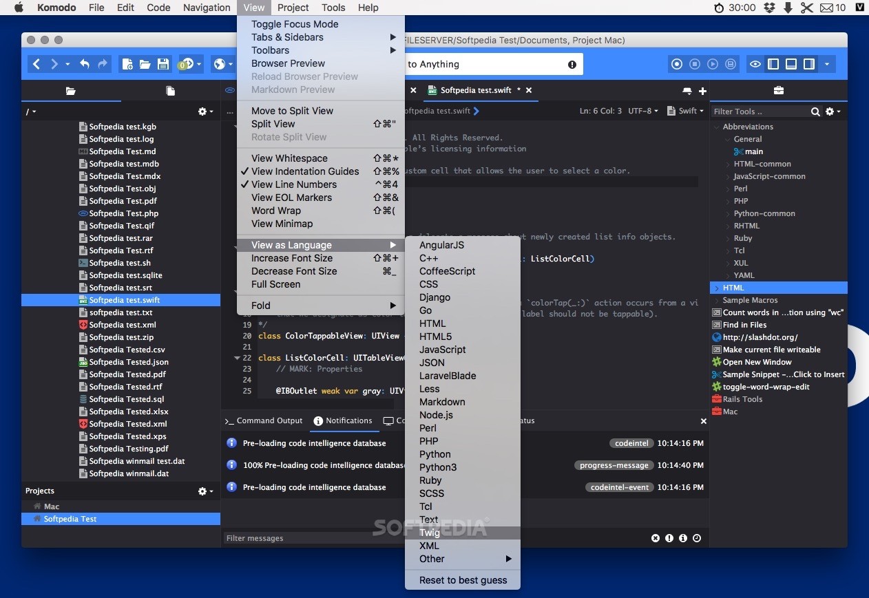 Komodo Edit Mac 12.0.1 Download