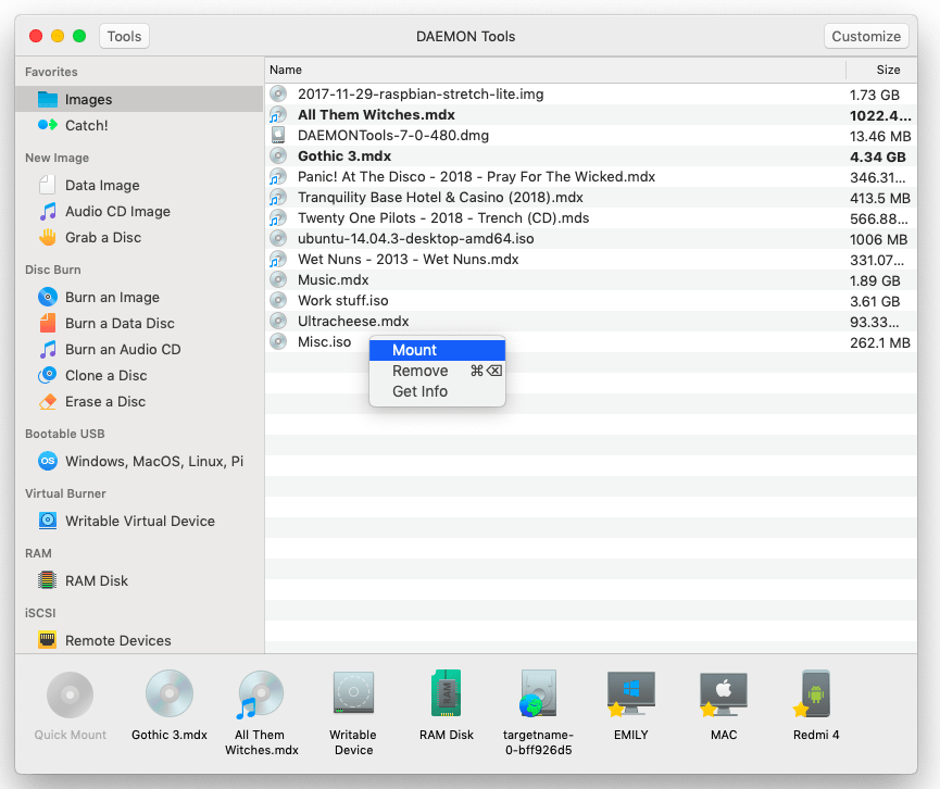 Daemon Tools Mac Os