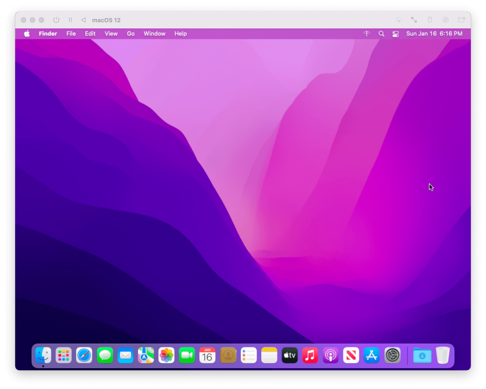 UTM Virtual machines for Mac