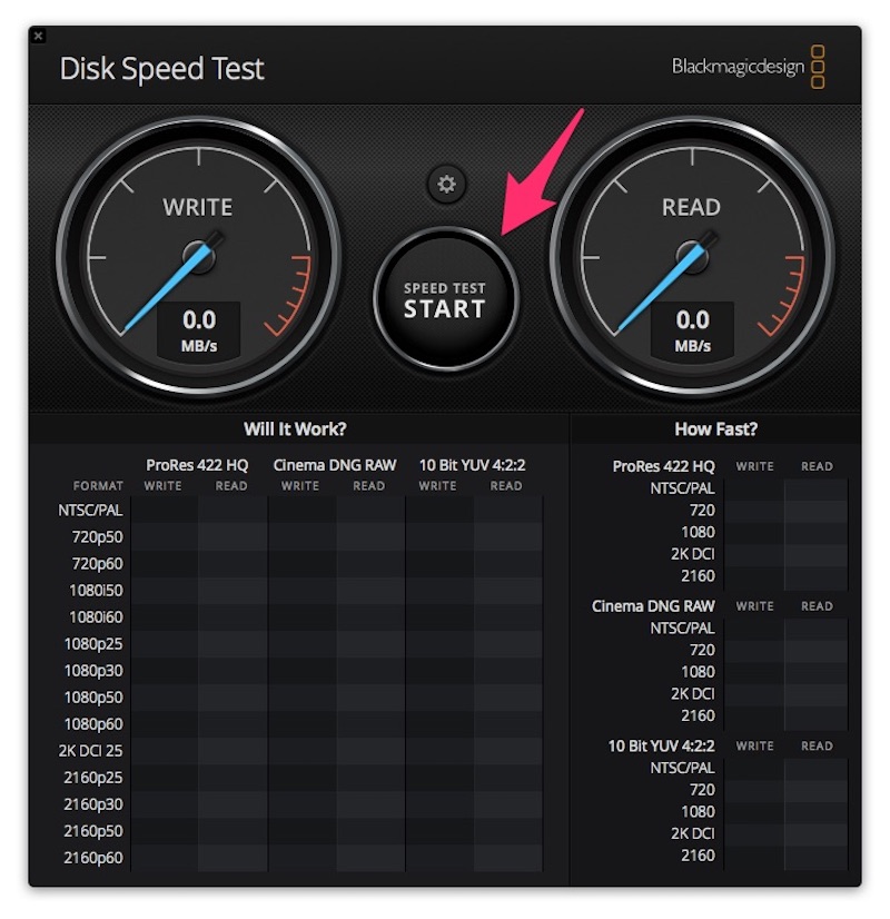 Проверка скорости работы SSD или диска на Mac MAC Україна