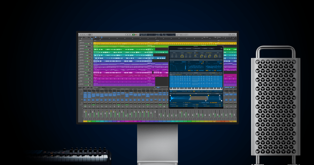 Обзор и установка Logic Pro X на Mac MAC Україна