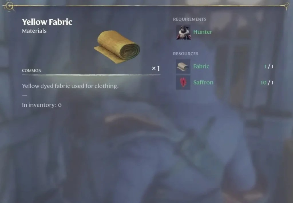 Enshrouded Fabric How To Make It