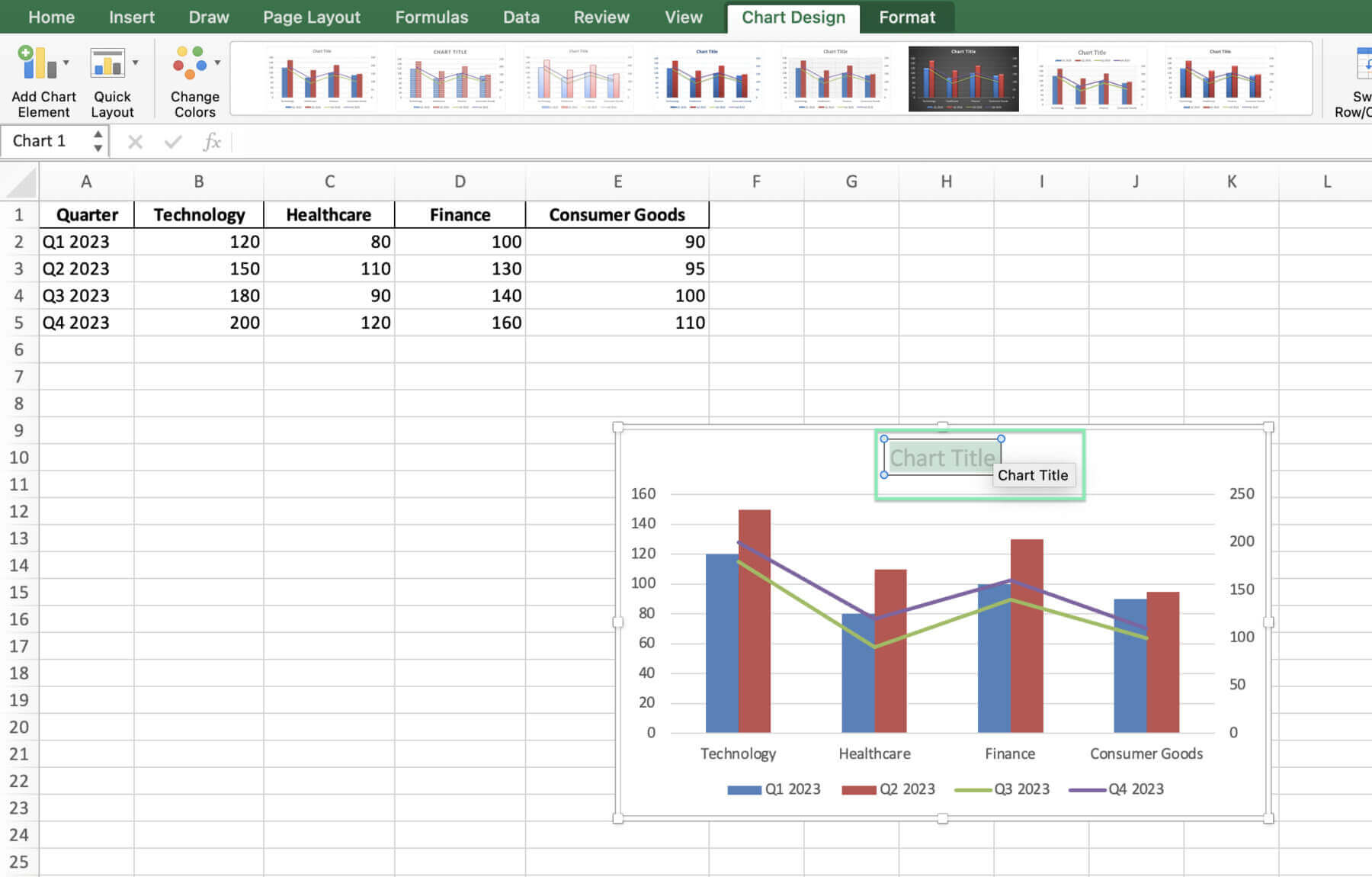 How to Create a Combo Chart in Excel (Downloadable Template)