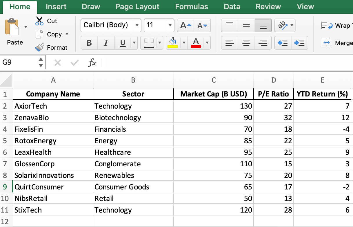 How to Create a Bubble Chart in Excel (Downloadable Template)