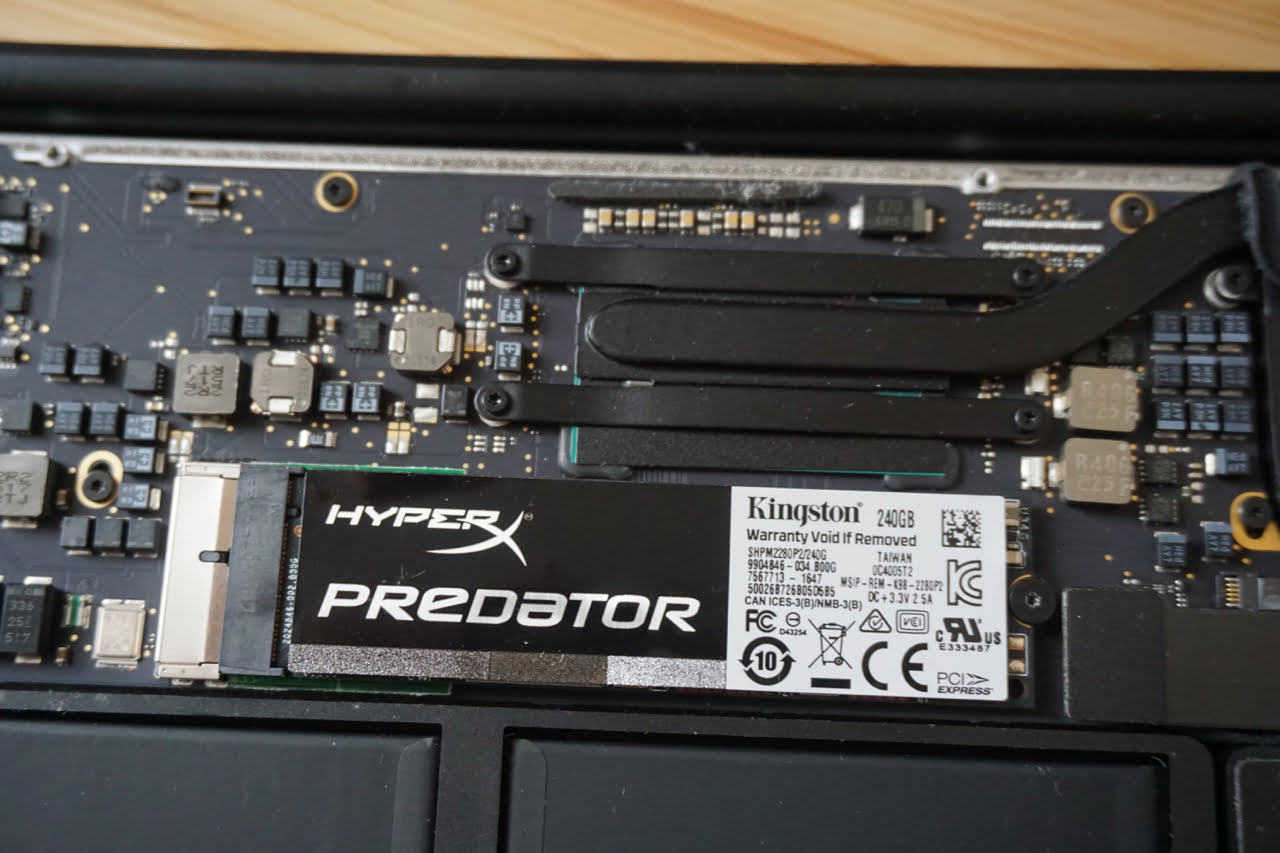 Upgrade MacBook Air 2014 2015 with normal M.2 SSD mac&egg