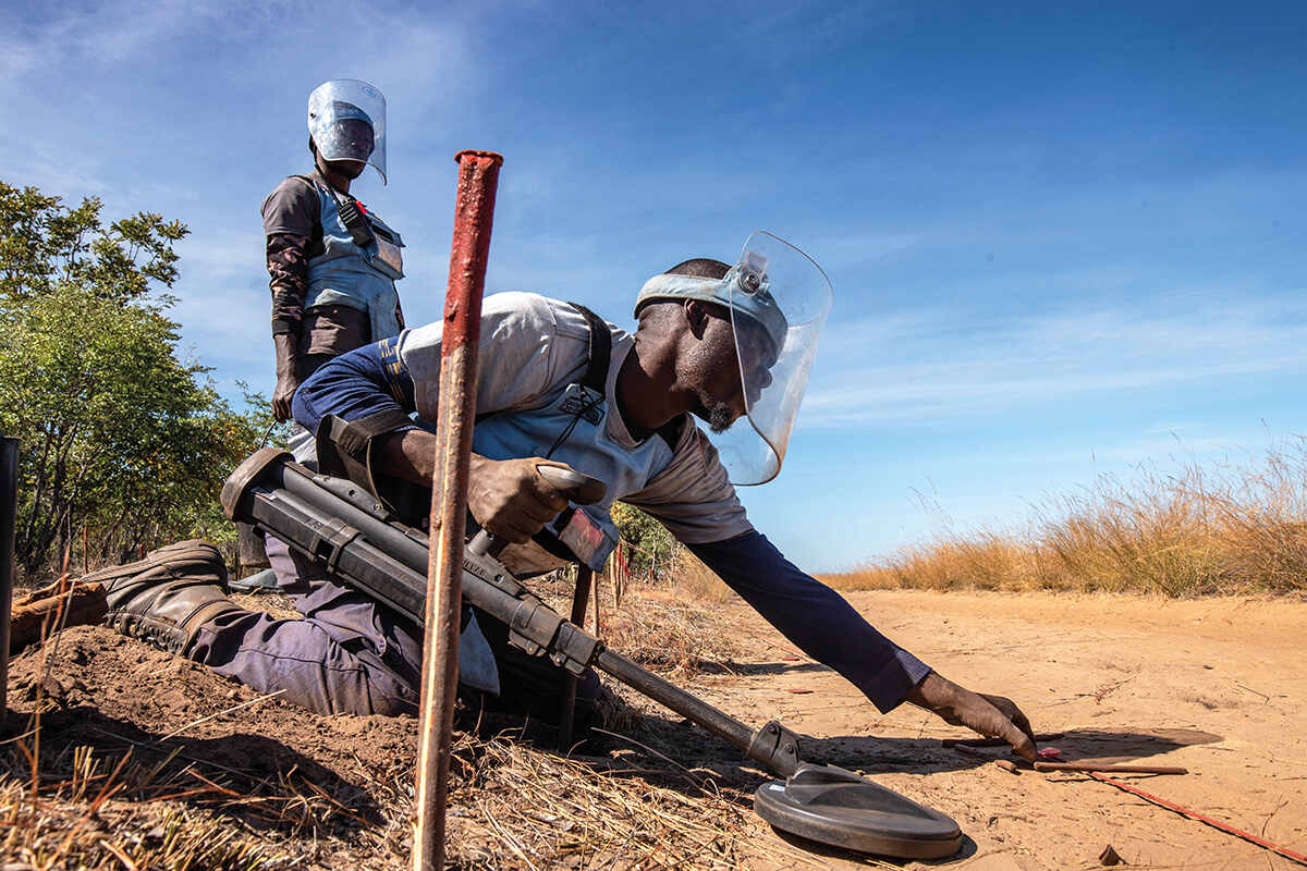It will cost US238 million to completely rid Angola of landmines