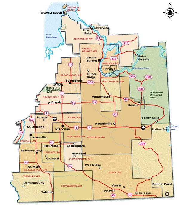 Manitoba's Tourist Regions