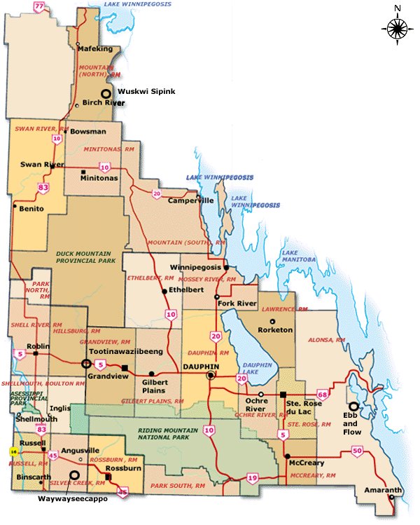 Manitoba's Tourist Regions