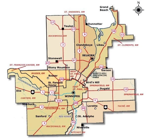 Manitoba's Tourist Regions