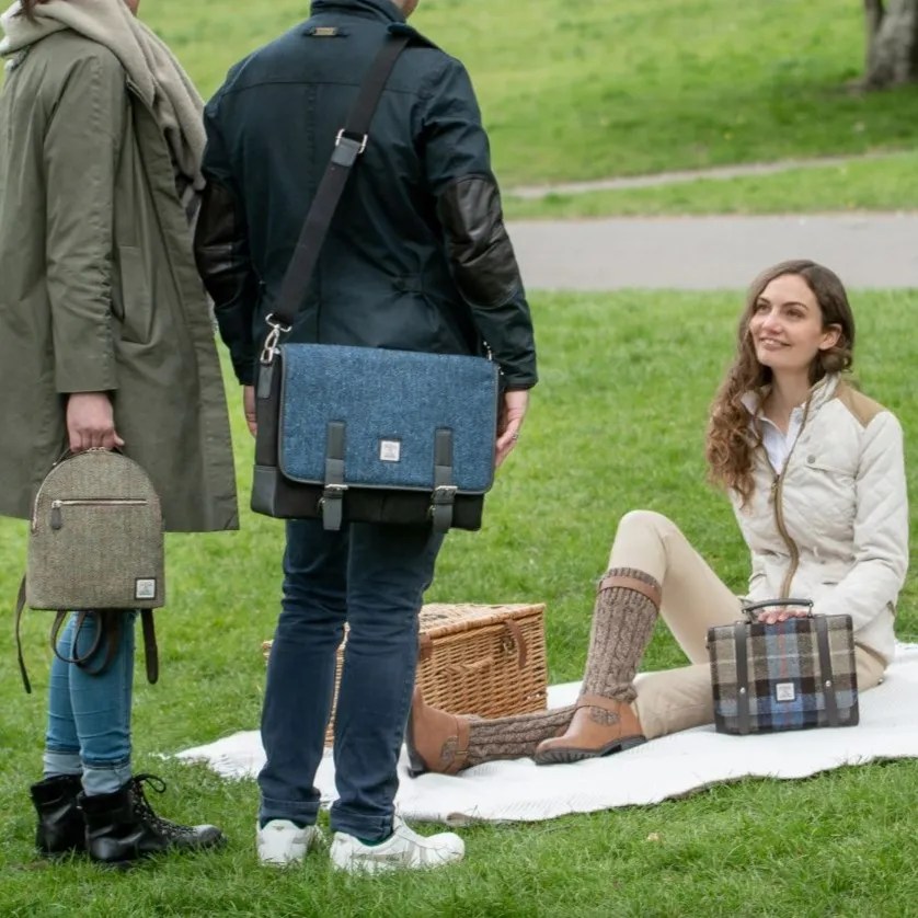 Harris Tweed Messenger Bag Harris Tweed Laptop Bag Maccessori