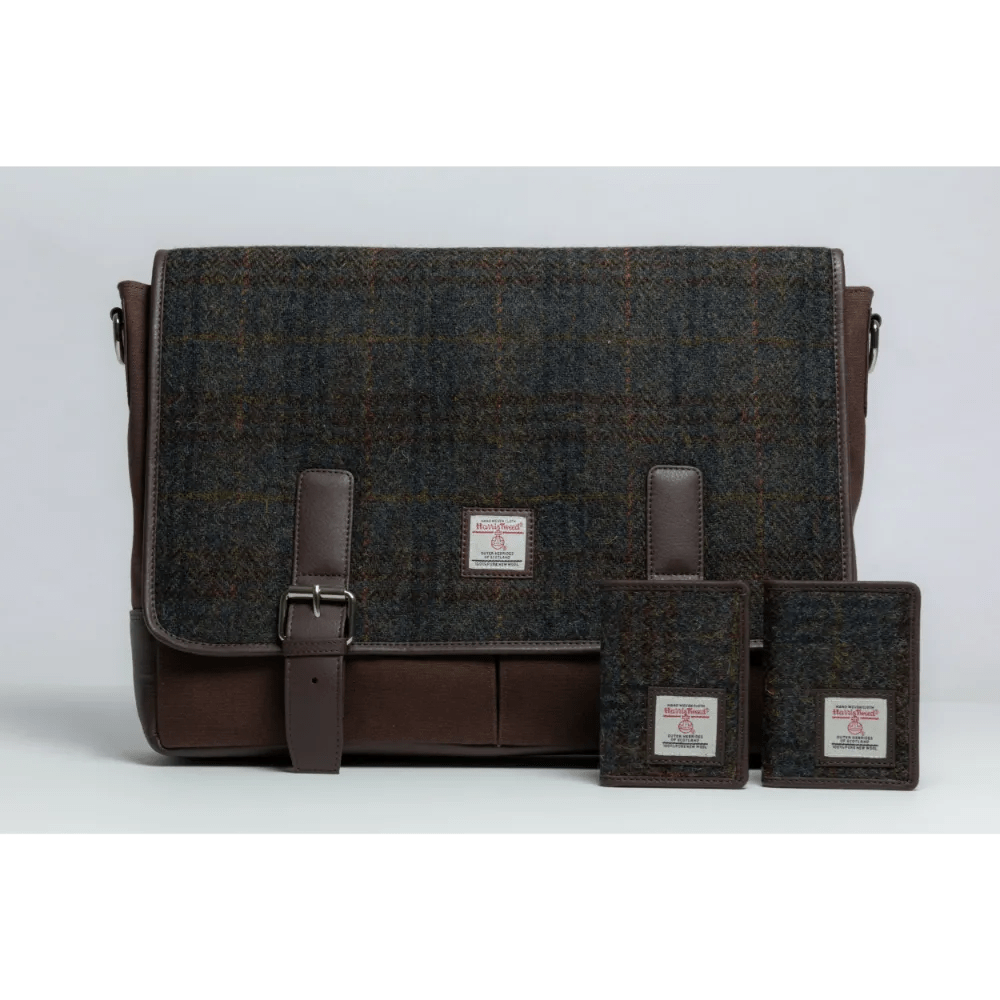 Harris Tweed Messenger Bag Harris Tweed Laptop Bag Maccessori