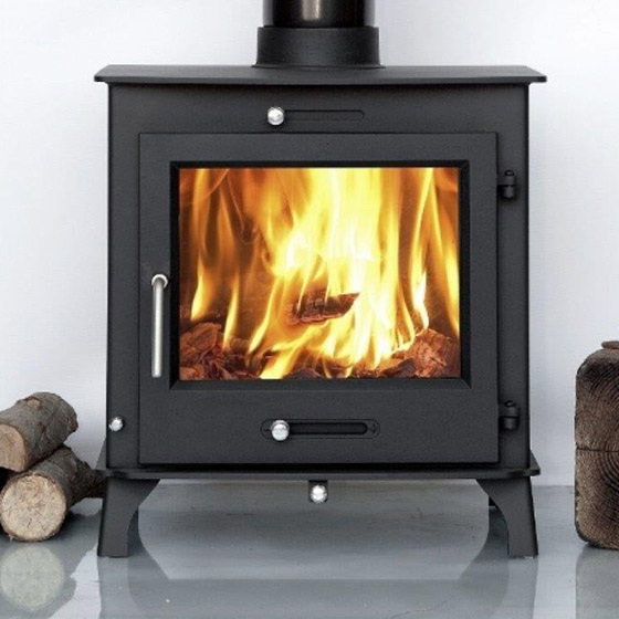 Sentinel Ottawa Square 12 multi fuel stove macD Fireplaces and Luxury