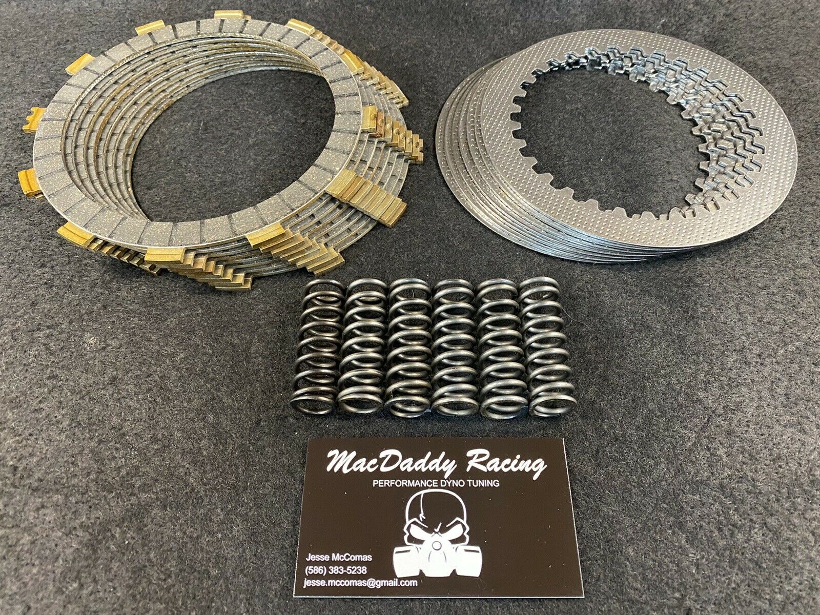 Full Size Fibers Raptor Clutch Kit MacDaddy Racing