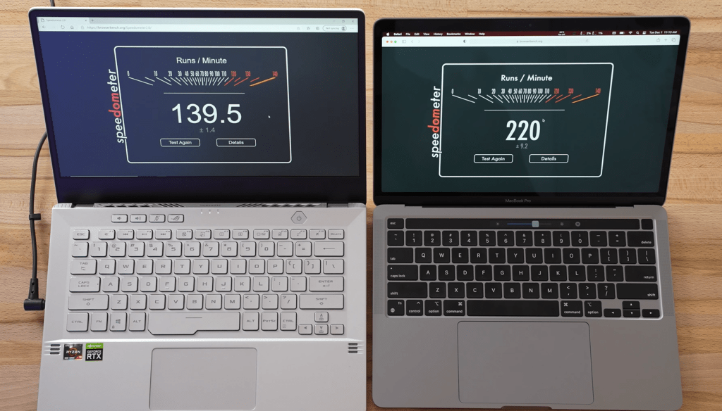 2020 MacBook Pro M1 vs Asus ROG Zephyrus G14 Mac Expert Guide