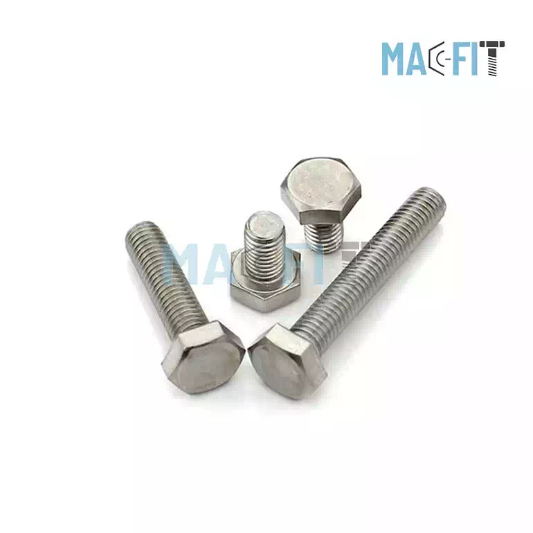 Stainless Steel Hex Bolt Online at Best Price MacFit Industries