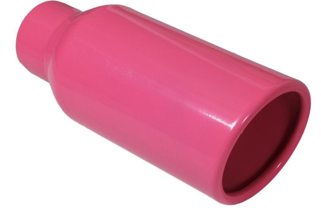 Powder Coat Hot Pink Exhaust Tip ET005 PK Mach Speed Auto