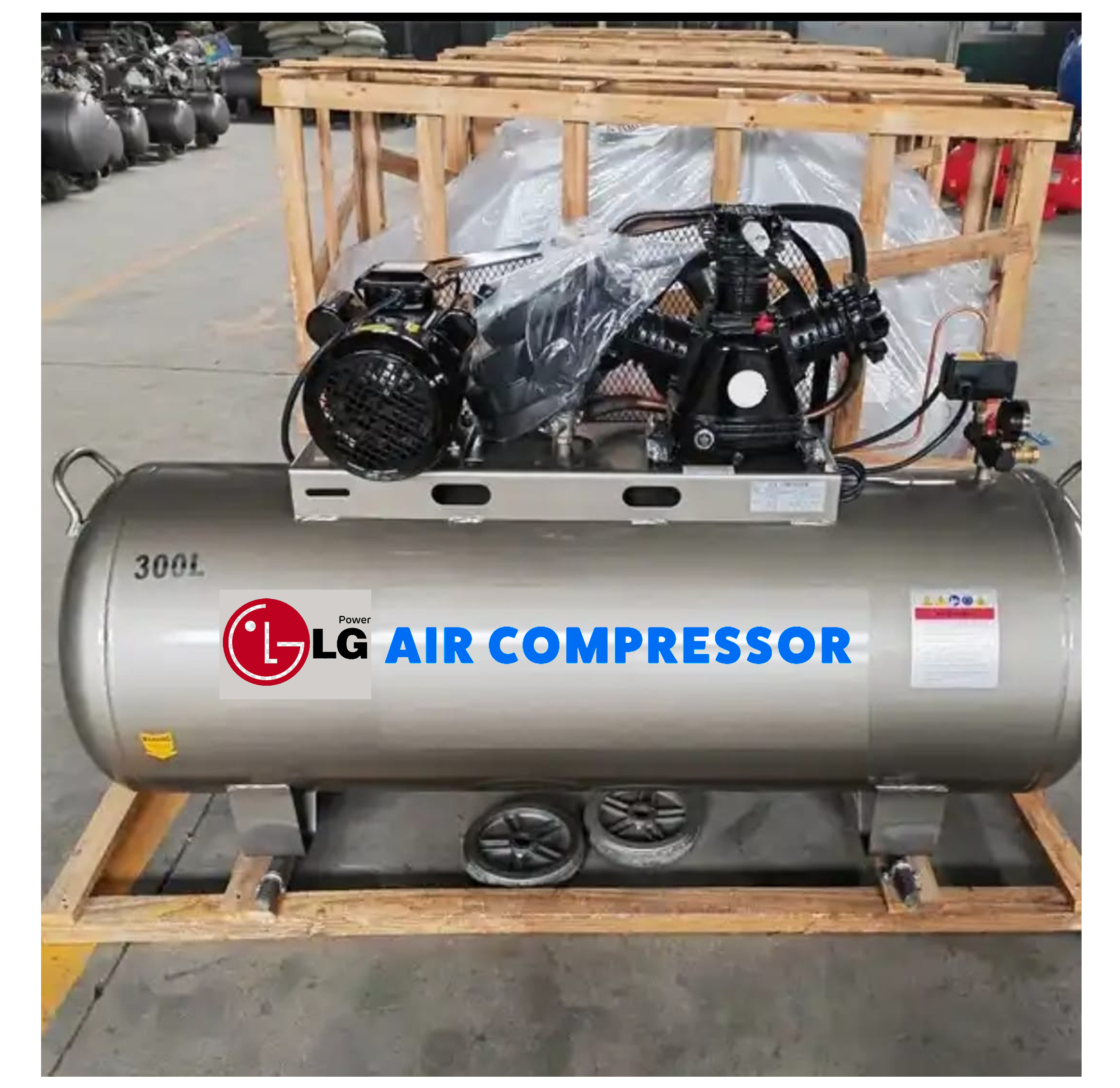 LG AIR COMPRESSOR 300L 4 HP Machine and Tools BD