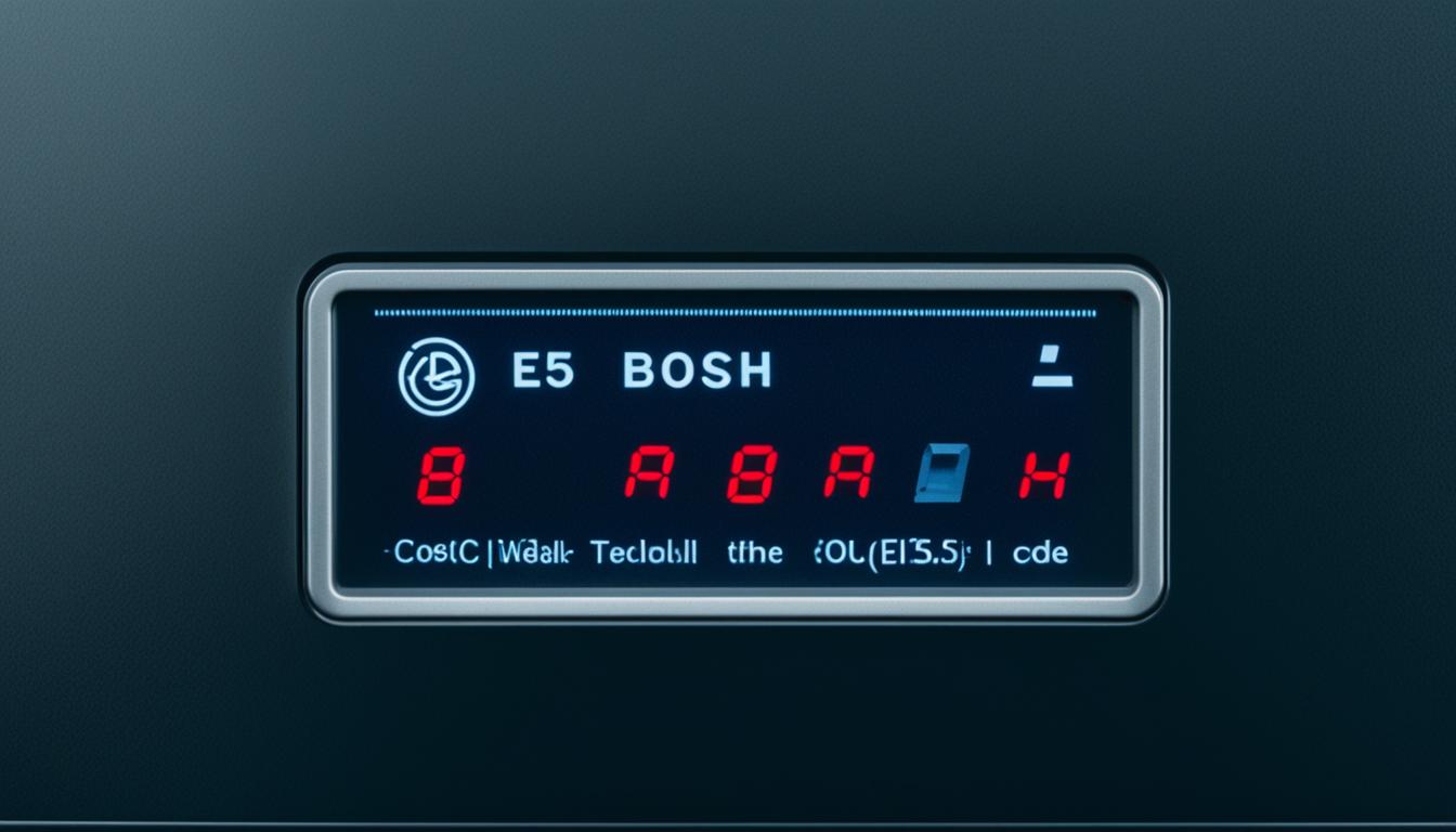 Bosch Dishwasher Troubleshooting E15 Guide - Machine Answered