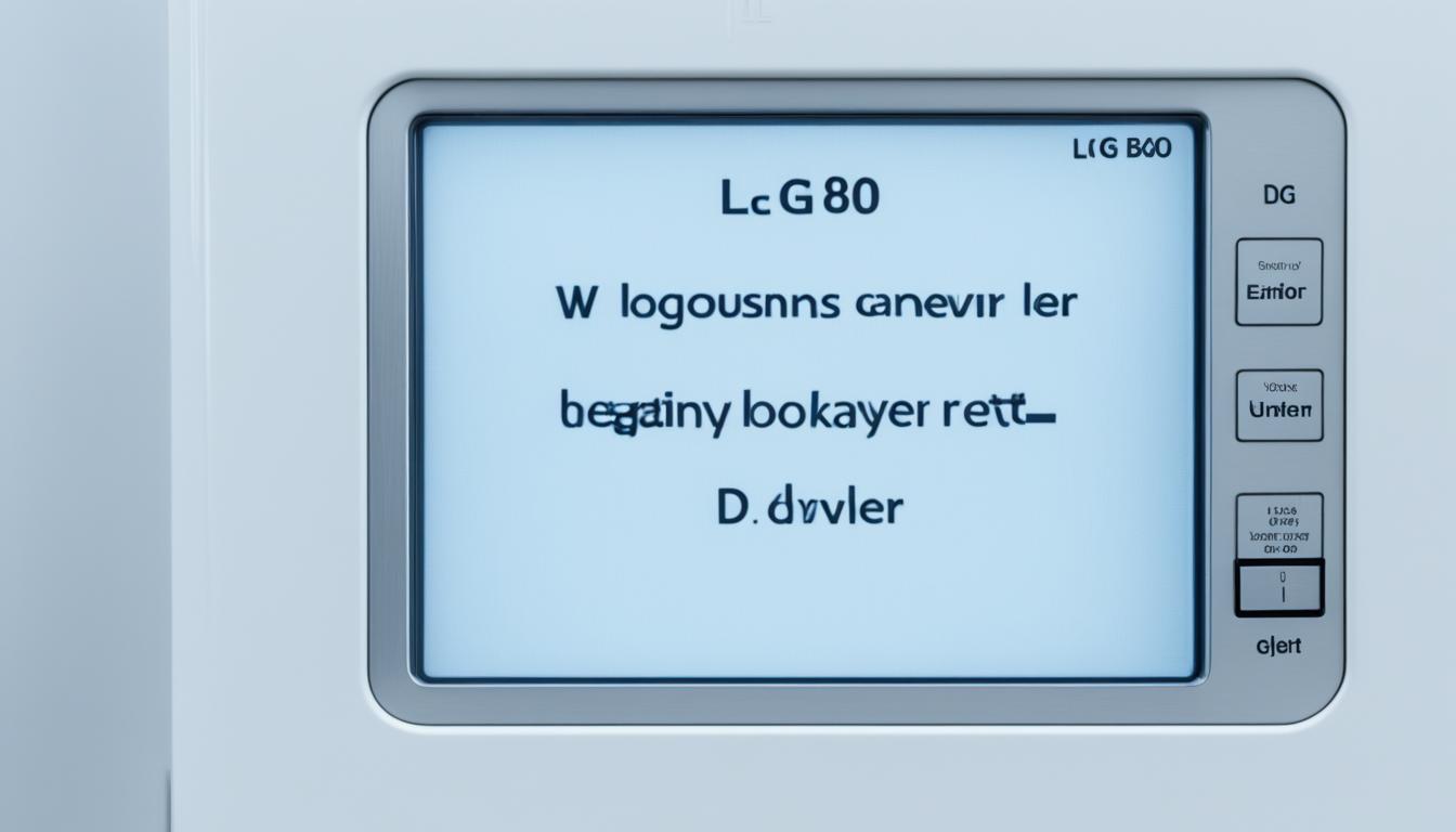 Fix LG Dryer D80 Code with No Blockage Issue Machine Answered